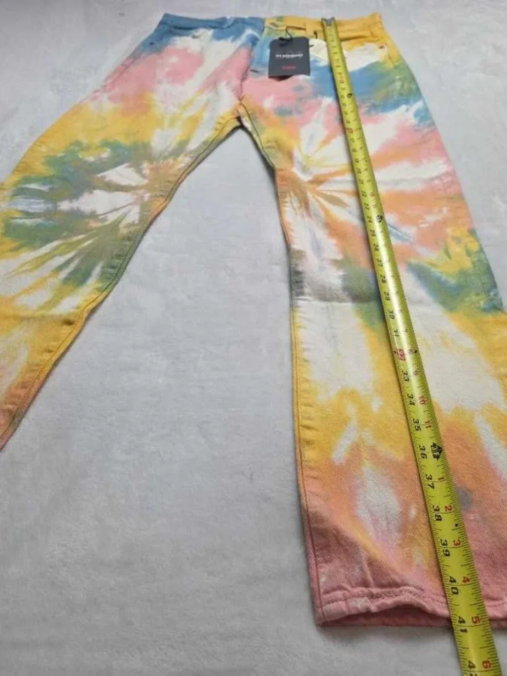New 30x30 Levi's Tie Dye 501 '93 Straight fit jeans in Haight Surfer denim